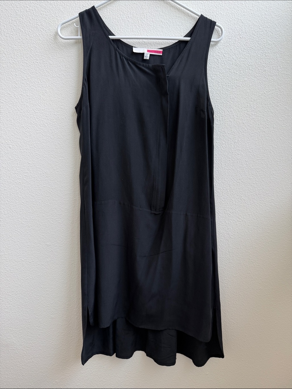 Tracy Reese Silk Black Dress Small